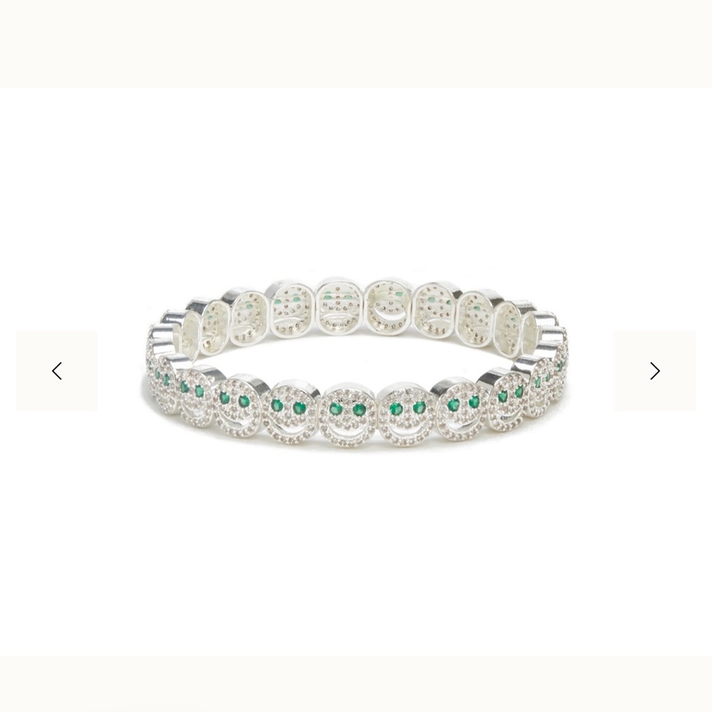 Lisa Golzan happy face bracelet